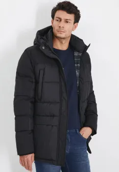 Medicine geaca barbati, culoarea negru, de iarna imagine