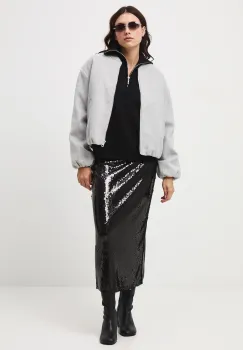 Medicine geaca bomber culoarea gri imagine