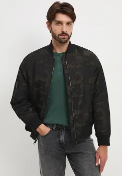 Medicine geaca bomber culoarea negru, de tranzitie imagine