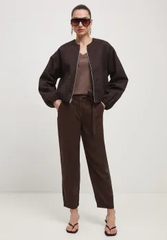 Medicine geaca bomber pentru femei, din bumbac imagine