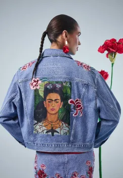 Medicine geaca de blugi din bumbac imagine