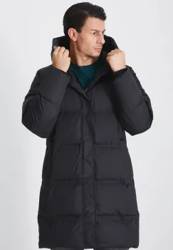 Medicine geaca de puf barbati, culoarea negru, de iarna imagine