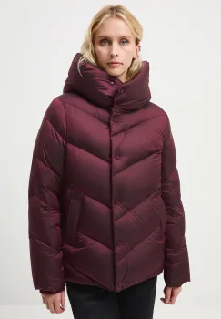 Medicine geaca de puf culoarea bordo imagine