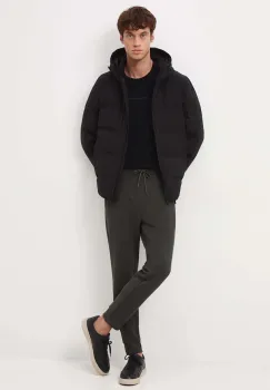 Medicine geaca de puf culoarea negru, de iarna imagine