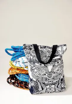 Medicine geanta de bumbac culoarea negru imagine