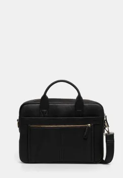 Medicine geanta de piele culoarea negru imagine