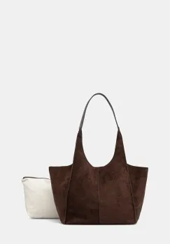 Medicine geanta shopper pentru femei, cu imitatie de piele intoarsa imagine