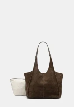 Medicine geanta shopper pentru femei, cu imitatie de piele intoarsa imagine