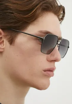 Medicine ochelari de soare barbati, culoarea negru imagine