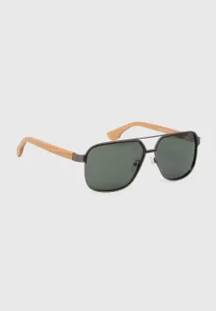 Medicine ochelari de soare barbati, culoarea negru imagine