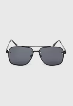 Medicine ochelari de soare barbati, culoarea negru imagine