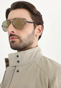 Medicine ochelari de soare barbati, culoarea negru imagine