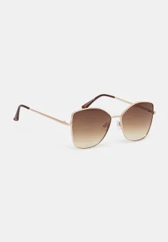 Medicine ochelari de soare culoarea maro imagine