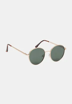 Medicine ochelari de soare culoarea verde imagine