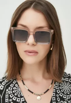 Medicine ochelari de soare femei, culoarea bej imagine