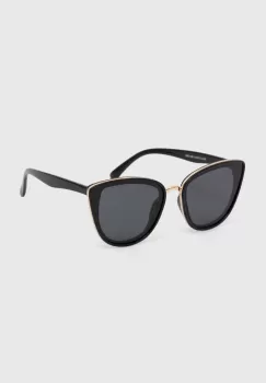 Medicine ochelari de soare femei, culoarea negru imagine