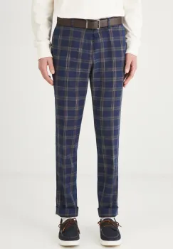 Medicine pantaloni barbati, culoarea albastru marin, mulata imagine