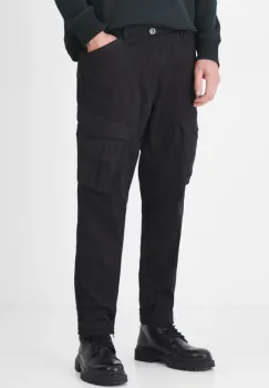 Medicine pantaloni barbati, culoarea negru, drept imagine
