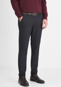 Medicine pantaloni barbati, culoarea negru, mulata imagine