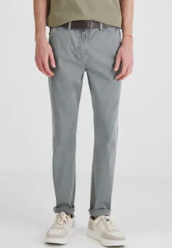Medicine pantaloni barbati, culoarea verde, mulata imagine