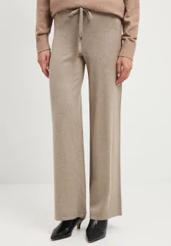 Medicine pantaloni culoarea bej imagine