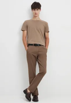 Medicine pantaloni culoarea maro imagine