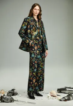 Medicine pantaloni culoarea negru imagine