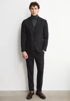 Medicine pantaloni culoarea negru, mulata imagine