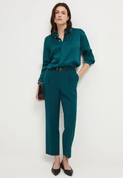 Medicine pantaloni culoarea verde imagine