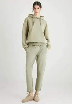 Medicine pantaloni culoarea verde, uni imagine