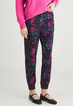 Medicine pantaloni de trening cu imprimeu imagine