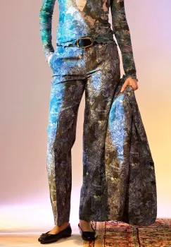 Medicine pantaloni femei, lat, medium waist imagine