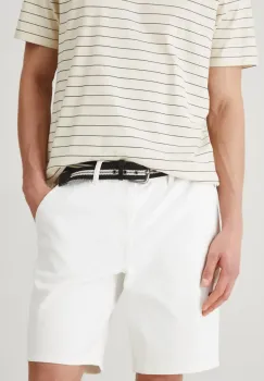 Medicine pantaloni scurti barbati, culoarea alb imagine