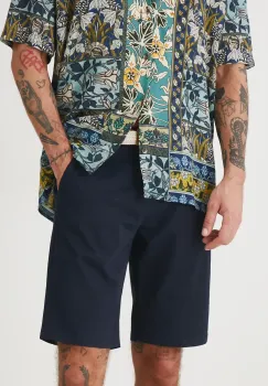 Medicine pantaloni scurti barbati, culoarea albastru marin imagine