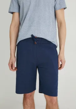 Medicine pantaloni scurti barbati, culoarea albastru marin, melanj imagine