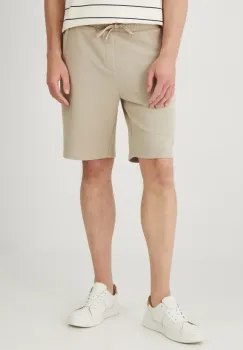 Medicine pantaloni scurti barbati, culoarea bej imagine