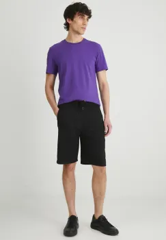 Medicine pantaloni scurti barbati, culoarea negru imagine