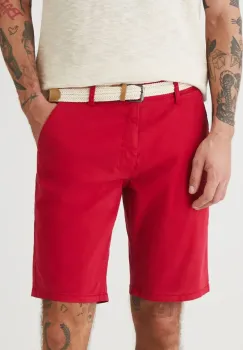 Medicine pantaloni scurti barbati, culoarea rosu imagine