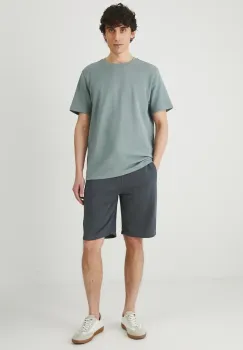 Medicine pantaloni scurti barbati, culoarea verde imagine