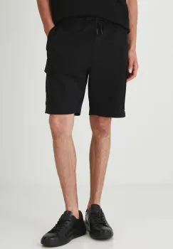 Medicine pantaloni scurti din bumbac culoarea negru imagine