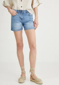 Medicine pantaloni scurti neted, medium waist imagine