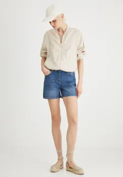 Medicine pantaloni scurti neted, medium waist imagine