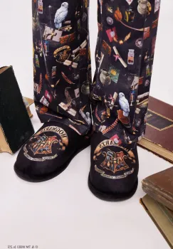 Medicine papuci de casa culoarea negru imagine