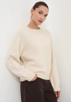 Medicine pulover culoarea bej imagine