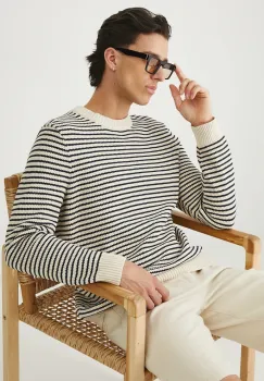 Medicine pulover culoarea bej imagine