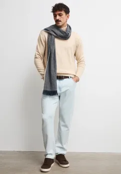 Medicine pulover culoarea bej, light, cu turtleneck imagine