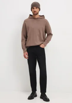 Medicine pulover culoarea maro imagine