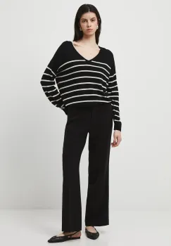 Medicine pulover culoarea negru imagine