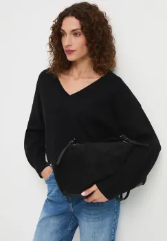 Medicine pulover culoarea negru imagine
