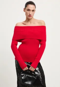 Medicine pulover culoarea rosu imagine